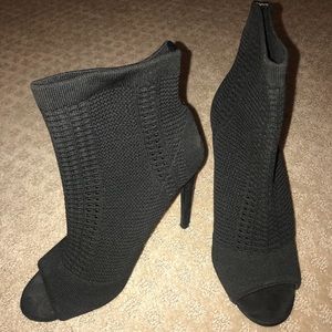 Black Booties Heels